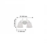 Бра F-Promo Amanda 2150-2W (220V)