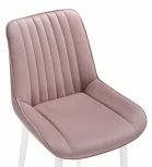 Стул Notta на металлокаркасе Седа К розовый / белый 502099