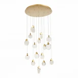 Подвесной светильник ST Luce Montecelio SL6104.203.16 (LED, 220V, хрусталь, на проводе)