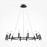 Подвесной светильник Maytoni Vigo MOD031PL-24B (220V, на тросе, круглые)