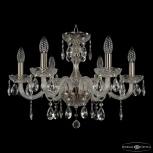 Подвесная люстра Bohemia 117 117/6/195 Pa (220V, подвески, на цепи, подсвечник, свеча)