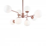 Потолочная люстра Maytoni Erich MOD221-PL-08-G (220V, шарики, молекулы)