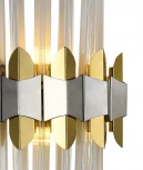 Настенный светильник Natali Kovaltseva Skala 81435/1W BRASS SILVER (220V, хрусталь)