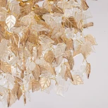 Подвесная люстра MW-Light Лайма 467014208 (220V, на тросе, листья, ветки)