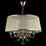 Подвесная люстра Freya Driana FR2405-PL-05C-BZ (220V, подвески, на цепи)