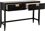 Консольный стол Garda Decor 151SV-00003 (Черный/Черный)