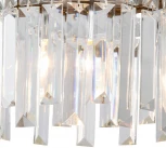 Подвесной светильник Indigo LACRIMA V000363 (220V, хрусталь, на тросе)