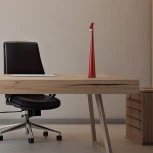 Настольная лампа Arte Milano AM128101 128101/H350/3-6K/3W Red (регулировка яркости, LED, круглые)