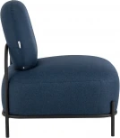 Кресло Stool Group Стоун рогожка синий УТ000036934