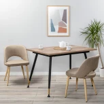 Стул R-Home Lars Браун/НДуб