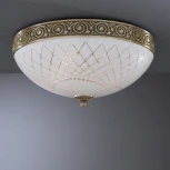 Потолочная люстра Reccagni Angelo 7002 PL 7002/4 (220V, узор в клетку)