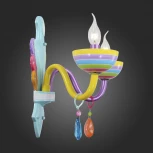 Бра ST Luce Ornato SL672.781.02 (для детской, 220V, подвески, подсвечник, свеча, узор в полоску)