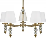 Потолочная люстра на штанге Freya Side FR1009CL-05BS (220V)