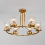 Умная потолочная люстра Eurosvet Calle 60127/6 латунь
