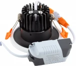 Встраиваемый точечный светильник Denkirs DK4003-BK