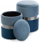 Комплект из 2 пуфиков синий MY iNTERNO New-York MY18A060FS(small+big)