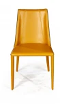 Стул Lui экокожа, желто-оранжевый Top Concept 2001000001255