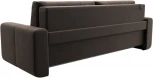 Диван прямой Лига-031 (Коричневый/Велюр) Лига Диванов арт.121257