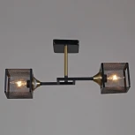 Потолочная люстра на штанге Reluce 06400-0.3-02 BK+COP (220V)