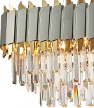 Подвесная люстра Natali Kovaltseva Queen Ii 81450/12C GOLD