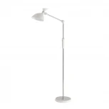 Торшер светодиодный с выключателем Lumion Horsa 8330/15FL белый, металл/пластик LED 15W 3000/4000/6000K 220V ССТ/диммер (регулировка яркости)