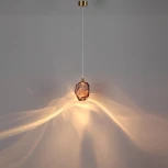 Подвесной светильник Odeon Light Gemme 7113/4LB винное сиреневый/стекло/металл IP20 LED 4W 300Лм 3000K 200° 220V