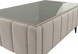 Стол Лига-045 (Бежевый/Микровельвет) Лига Диванов арт.122358