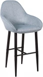 Стул барный R-Home Kent Грей/Черный