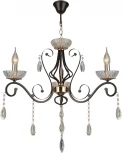 Подвесная люстра Reluce 04456-0.4-03 (220V, подвески, на цепи, подсвечник, свеча)