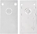 Комплект заглушек торцевых для встраиваемого магнитного шинопровода iLedex Vision48/22 END CAP 4822-026-WH (2 шт)