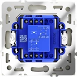 Перекрестный переключатель одноклавишный (шелк) Voltum S70 VLS010504