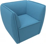 Кресло Бергамо (Голубой/Рогожка) Лига Диванов арт.125627