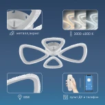 Потолочная люстра Rivoli Kayla 6096-104