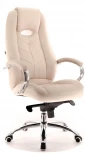 Компьютерное кресло для руководителя Drift M экокожа кремовый