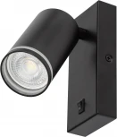 Спот для чтения с выключателем ЭРА WL19 BK (220V)