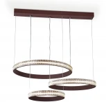 Подвесной светильник Ambrella Acrylica FA6162 (регулировка яркости, LED, 220V, пульт управления, на проводе, кольцо)