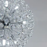 Подвесная люстра Citilux Betsy EL322P09.1 (220V, хрусталь, на тросе, шар)