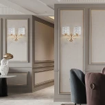 Бра Arte Milano Florentia-2097 302097/2W Wh/Gd (220V)