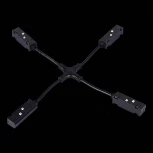 Ввод питания X-образный для магнитного шинопровода ST006 ST006.469.00 ST Luce (48V)