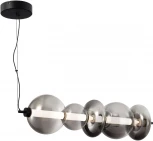 Подвесной светильник ST Luce Perlina SL6119.413.40 Черный/Дымчато-Серый LED 1*40W 3000K (220V, на тросе)