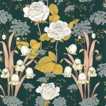 Обои виниловые Lutece Melody 51197011 10,05 x 0,53 м