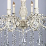 Подвесная люстра Omnilux Taranto OML-74403-08 (220V, на цепи, подсвечник, свеча)