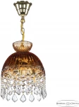 Подвесной светильник Bohemia 5478 5478/22 G Amber/M-1G Leafs