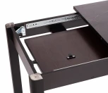 Стол TURIA Tetchair (Мрамор Кастило,Черный).