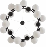 Подвесной светильник Zortes Blume ZRS.1777.05 (220V, на тросе, шарики, IP21)