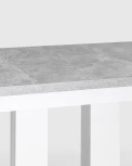 Стол Clyde 110-168*75 бетон/белый Stool Group УТ000003910