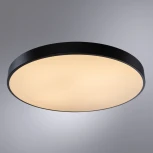 Потолочный светильник круглый Arte Lamp Arena A2673PL-1BK (LED, 220V, пульт управления, круглые)