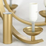 Подвесная люстра Lussole Clovis LSP-8738 (220V, на цепи, свеча, IP21)