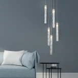 Подвесной светильник Eurosvet Lynn 50381/5 хром (220V, на проводе)