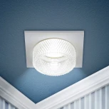 Точечный светильник ЭРА DK110 WH/CL